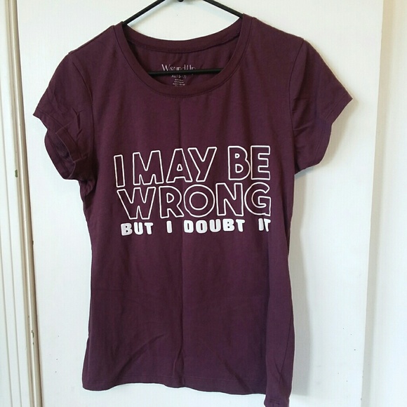 Wound Up Tops - Wound up ladies t-shirt sz XL